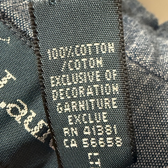 Ralph Lauren Men's Blue Custom Fit Button Down Shirt Dark XXL - Picture 6 of 6